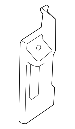 BK3Z61266B27AA - Body: Latch Cover for Ford Image