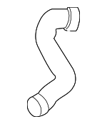 98710650204 - Cooling System: Hose for Porsche: Boxster, Cayman Image