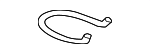17517802664 - Cooling System: Resonator &amp; Pipe Retainer Spring for BMW Image
