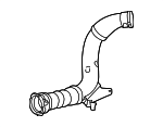 13715A4D508 - Cooling System: Air Outlet Tube for BMW Image