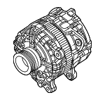 6E903024T - : Alternator for Audi Image