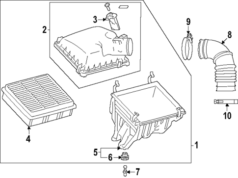 Air Intake for 2024 Toyota Land Cruiser #0