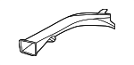 2020-2024 Porsche Taycan - Air Outlet Duct