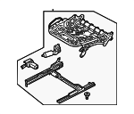 8S0881105AF - Body: Seat Frame for Audi: TT Quattro, TT RS Quattro, TTS Quattro Image