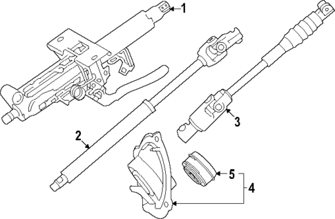 Steering Column Assembly for 2025 Toyota 4Runner #0