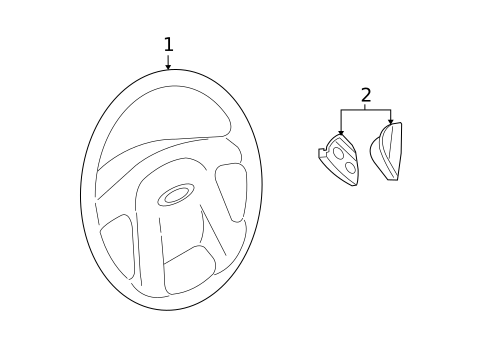 Switches, Solenoids & Actuators for 2008 Mercury Mariner #2