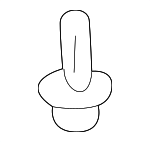 GD7A50EA1 - Body: Bumper Cover Fastener for Mazda: 2, 3, 5, 6, CX-3, CX-30, CX-5, CX-50, CX-7, CX-70, CX-9, CX-90, Millenia, MPV, MX-30 EV, MX-5 Miata, Protege, Protege5, RX-8 Image