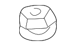 112484M410 - Engine: Engine Mount Cross-member Insulator for Nissan Image