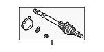 4238049025 - Universals &amp; Rear Axle: Axle Shafts for Toyota: RAV4 Image