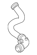 11531705223 - : Upper Hose for BMW: 525i, 528i, 530i Image