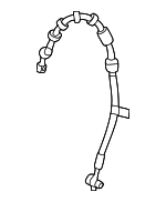 LR133933 - Brakes: Brake Hose for Land Rover: Discovery Sport, Range Rover Evoque Image