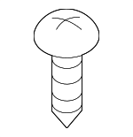 N0102186 - Belts &amp; Cooling: Radiator Support Panel Bolt for Audi Image