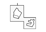 68403838AA - Body: Bracket for Mopar Image