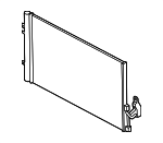 64539216143 - HVAC: Condenser for BMW Image