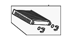 64115A4D0F4 - HVAC: Heater Core for BMW Image