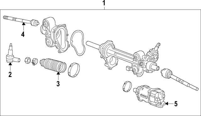 85783894 - : Part# 86591524 F (S)Gear for Chevrolet: Colorado | GMC: Canyon Image