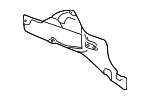 8W0804162B - Body: Floor Pan Heat Shield for Audi Image
