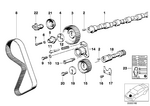 7119942079 - Engine: Dowel Pin for BMW Image