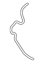 76834SFE003 - : Hose for Honda: Civic, Insight Image