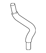 25421B1900 - Cooling System: Inlet Hose for Genesis: G80, G90 Image