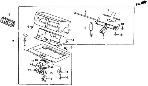 Hop UP Air Outlet for 1984 Honda Wagovan #0