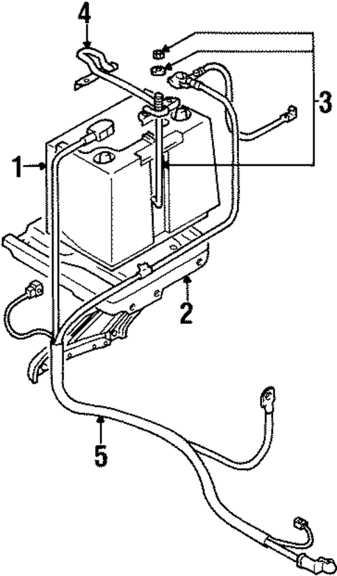 Battery for 1993 Mitsubishi 3000GT #0