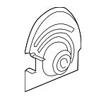 15926212 - Engine: Heat Shield for Chevrolet: Cobalt, HHR | Pontiac: G5 | Saturn: Ion Image