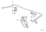 31351133258 - : Stabilizer, Front for BMW Image