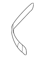 12788002 - : 2003-2007 Saab 9-3 - Bumper Decor Strip for Saab: 9-3 Image