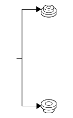 93011343000 - Cooling System: Inter-cooler Bushing for Porsche: 911, Boxster Image