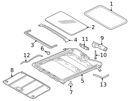 Roof for 2004 Mercury Marauder #0