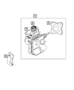68719980AA - Electrical: Anti-lock Brake Control Unit for Dodge: Hornet Image