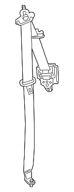 89813P4500WK - : Seat Belt Lap And Shoulder Belt for Kia: Sorento Image