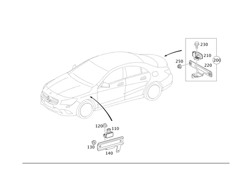 Electric Parts for Chassis Adjustment for 2021 Mercedes-Benz CLA250 #0