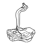 1K0201060HC - Fuel System: Fuel Tank for Volkswagen: Golf, Jetta Image