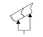 8H0837749 - Body: Reinforced Beam Buffer for Audi: A4, A4 Quattro, RS4, S4 Image