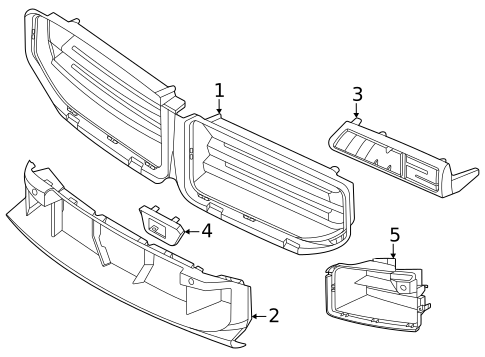 Grille for 2024 BMW M2 #0