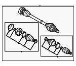 5Q0407272DQ - : Axle Assembly for Audi: A3, A3 Quattro Image