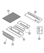 68141708AA - Body Sheet Metal Except Doors: Rear Box Crossmember for Dodge: Ram 1500, Ram 2500, Ram 3500 | Ram: 1500, 1500 Classic, 2500, 3500 Image