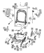 5072741AA - Interior Trim: Trim Screw for Mopar Image