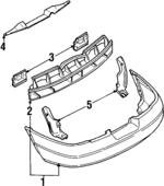 F8CZ17787AA - Body: Mount Bracket for Ford: Escort Image