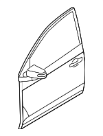 760041M011 - Body: Door Shell for Kia: Forte Image