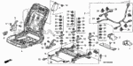 81116SNAA01 - Interior/Bumper: COVER, MEMBER for Honda Image
