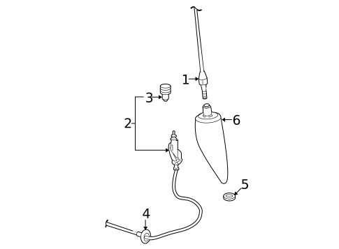 Antenna & Radio for 2016 Ram 3500 #1
