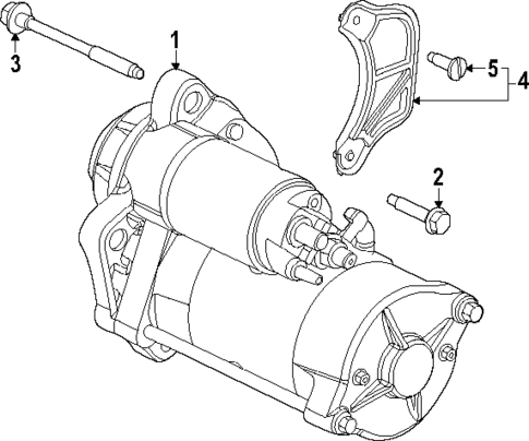Starter for 2025 Ford F-350 Super Duty #0