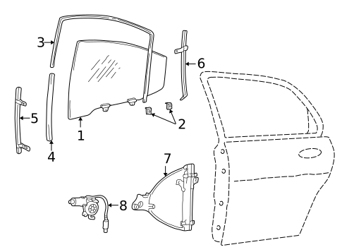 Front Door for 2005 Kia Optima #1