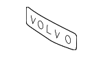 31214625 - : Nameplate for Volvo Image
