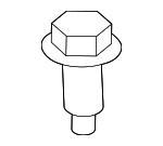 LR008026 - Suspension: Strut Mount Bolt for Land Rover: Discovery Sport, LR2, Range Rover Evoque, Range Rover Sport Image