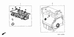 6114PND030 - Engine: GASKET KIT,CHAIN for Honda Image