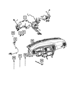 68406098AA - Electrical: Instrument Panel Wiring for Mopar Image image